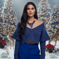 Ravishing Colbalt Blue Teardrop Necklace