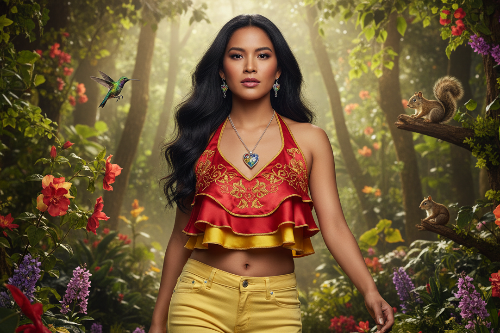 Fabulous Purple, Yellow, Red, Blue, Silver Colors and Fragile Rhinestones Chain Necklace Set A-by Artistry Jewelry