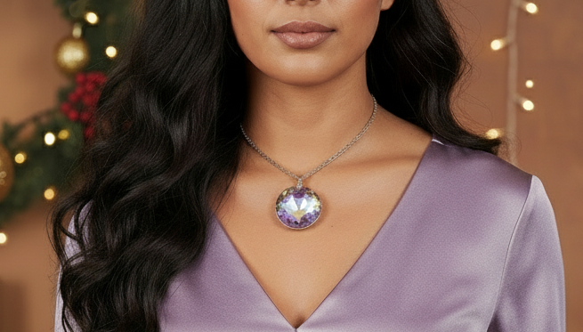 Beautiful Crystal Choker