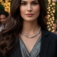 Beautiful Snow Cracked Crystal Beads and SP Hematite, Beaded Necklace Set-crafted by Artistry Jewelry