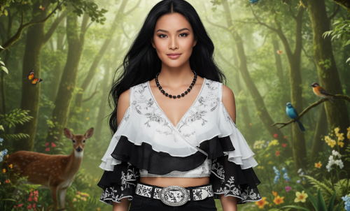 Flaunting Silver Hematite and Black Satin Pearl Beaded Necklace - handcrafted by Artistry Jewelry