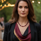Lovely Natural Mountain Jade(D), Siam Bicones, and Gold Hematite, One-of-a-Kind, Burgundy Beaded Necklace-crafted by Artistry Jewelry