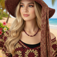 Lovely Natural Mountain Jade(D), Siam Bicones, and Gold Hematite, One-of-a-Kind, Burgundy Beaded Necklace-crafted by Artistry Jewelry