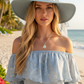 A  Beautiful Teardrop Crystal and Stainless Steel Chain Necklace, One-of-a-Kind-handcrafted by Artistry Jewelry