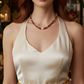 Beautiful Natural Italian Onyx, Quartz, and Crystals, One-of-a-Kind, Semi-precious Necklace-B-handcrafted by Artistry Jewelry