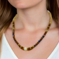 Beautiful Natural Italian Onyx, Quartz, and Crystals, One-of-a-Kind, Semi-precious Necklace-B-handcrafted by Artistry Jewelry