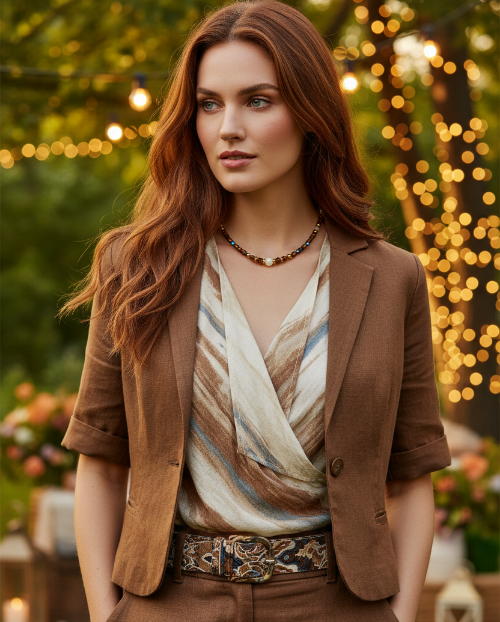 Beautiful Natural Italian Onyx, Quartz, and Crystals, One-of-a-Kind, Semi-precious Necklace-B-handcrafted by Artistry Jewelry