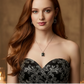 Exciting Silver and Black, Geo, Stainless Steel Chain Necklace Set- by Artistry Jewelry