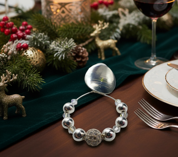 Dazzling Silver and Crystal Earrings