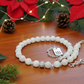 Dazzling White Moonstone and Crystal Necklace