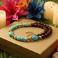 Gorgeous Pearl Maroon beads, Natural Matte Turquoise, Crystal, and Hematite, Beaded  Necklace-crafted by Artistry Jewelry
