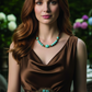 Gorgeous Pearl Maroon beads, Natural Matte Turquoise, Crystal, and Hematite, Beaded  Necklace-crafted by Artistry Jewelry