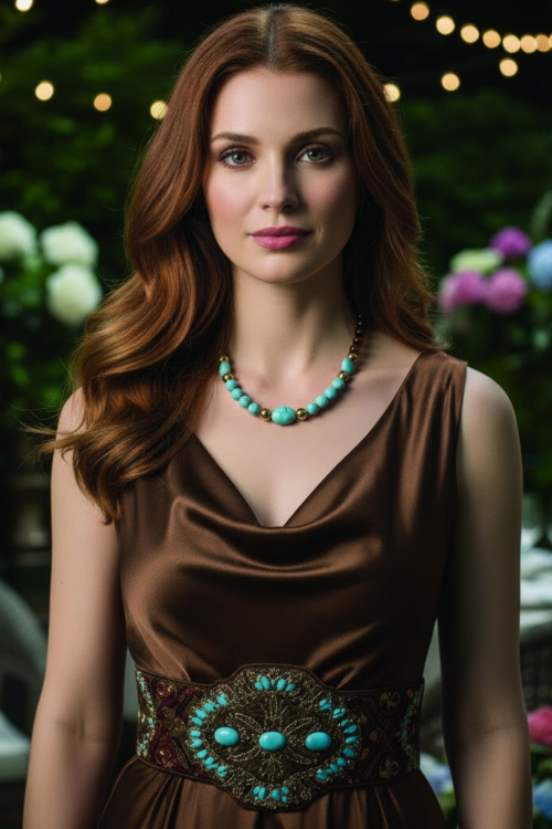 Gorgeous Pearl Maroon beads, Natural Matte Turquoise, Crystal, and Hematite, Beaded  Necklace-crafted by Artistry Jewelry