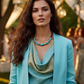 Gorgeous Pearl Maroon beads, Natural Matte Turquoise, Crystal, and Hematite, Beaded  Necklace-crafted by Artistry Jewelry