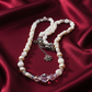 Elegant Mother of Pearl and Crystal Necklace