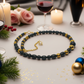 Appealing Black Onyx and Gold Hematite  Necklace - handcrafted by Artistry Jewelry