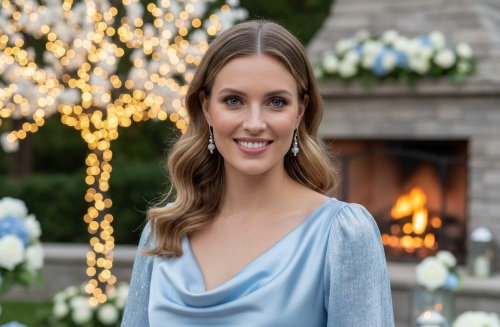 Elegant Silver and Crystal Drop Earrings