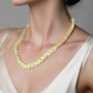 Magnificent Celestial Opal Crystal and Hematite Beaded Necklace
