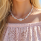 Stunning Rose Pink Quartz and Crystals, Semi-precious Beaded Necklace handcrafted by Artistry Jewelry