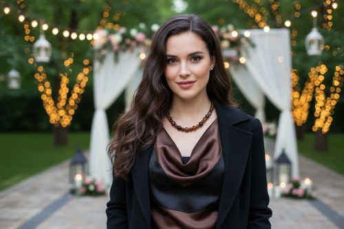 Alluring Carnelian Round, Agate, and Hematite Beaded Necklace