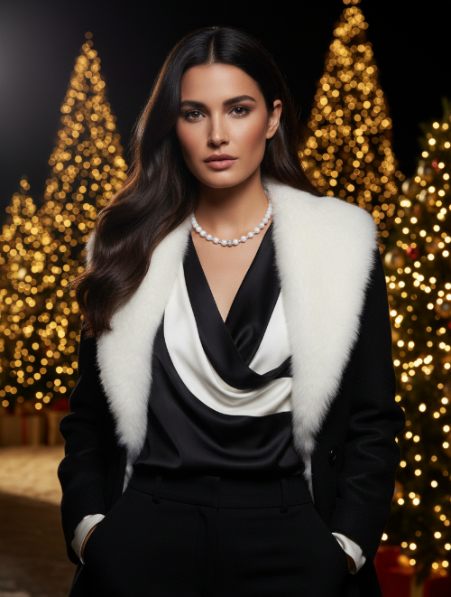 Dazzling White Moonstone and Crystal Necklace-174A