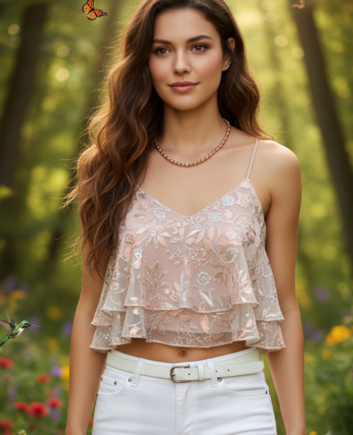 Charming Rose Gold Hematite Beaded Necklace