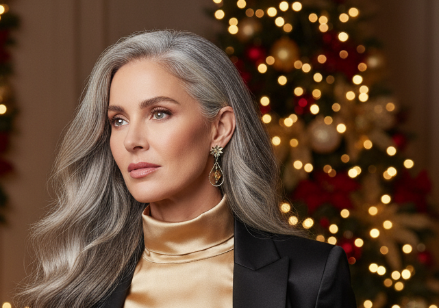 Beautiful Golden Shadow, Cosmic Crystal, One-of-a-Kind, Drop Earrings-handcrafted by Artistry Jewelry