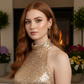 Beautiful Golden Shadow, Cosmic Crystal, One-of-a-Kind, Drop Earrings-handcrafted by Artistry Jewelry