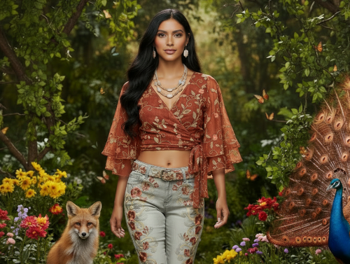 Perfect Natural Redline Marble, Sand Opal Crystals, and Druk pearl beads, Two-strands, Beaded Necklace Set-crafted by Artistry Jewelry