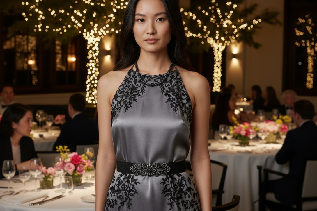 Midnight Cascade Labradorite Necklace- handcrafted by Artistry Jewelry