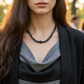 Midnight Cascade Labradorite Necklace- handcrafted by Artistry Jewelry