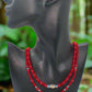 Gorgeous Red, Cosmic Crystal, One-of-a-Kind Necklace-Handcrafted by Artistry Jewelry