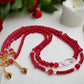 Gorgeous Red, Cosmic Crystal, One-of-a-Kind Necklace-Handcrafted by Artistry Jewelry