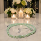 Amazing Burness Jade and Crystal Necklace
