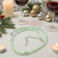 Amazing Burness Jade and Crystal Necklace