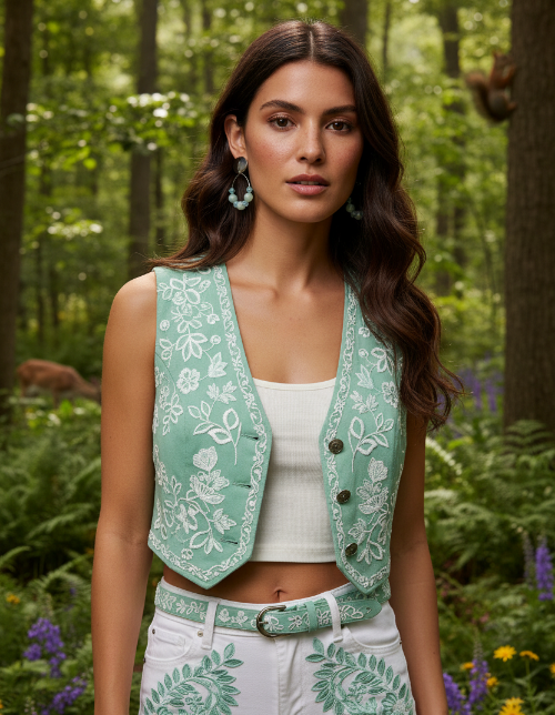 Perfect Burness Jade and Crystal Mint Green Earrings