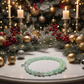 Gorgeous Burness Jade, Crystal, and Cubic Zirconia Necklace