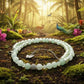 Gorgeous Burness Jade, Crystal, and Cubic Zirconia Necklace