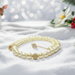 Captivating Ivory and Cubic Zirconia Necklace