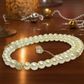 Captivating Ivory and Cubic Zirconia Necklace