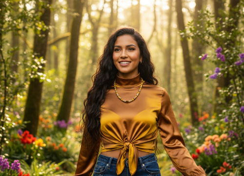 Exciting Betelnut, Aragon and Crystal Brown Necklace