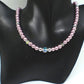 Crystal, Silver Hematite and Lilac Beads Necklace