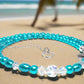 Gorgeous Turquoise, Crystal and Silver Necklace