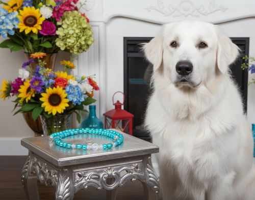 Gorgeous Turquoise, Crystal and Silver Necklace