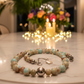 Lovely Sky Blue Jasper, Quartz and Silver Hematite Necklace