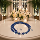 Gorgeous Lapis Lazuli, Crystal, Silver and Montana Beaded Necklace