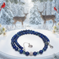 Gorgeous Lapis Lazuli, Crystal, Silver and Montana Beaded Necklace