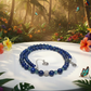 Gorgeous Lapis Lazuli, Crystal, Silver and Montana Beaded Necklace