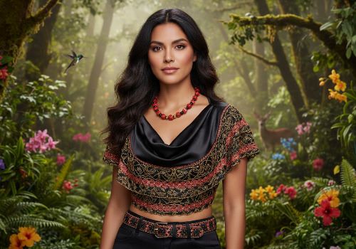 Stunning Coral, Black Onyx and Silver Hematite Necklace