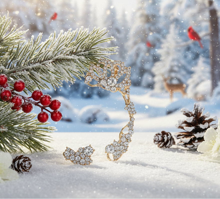 Shimmering Beautiful Ear Cuff